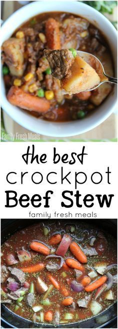 the best crockpot beef stew recipe