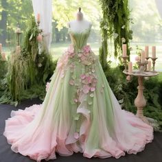 Layered Tulle Dress, Pink Evening Dress, Fairy Dresses, Pink Wedding Dress, Fantasy Dresses, Dress Pretty, Fantasy Gowns, Pretty Prom Dresses, Fairytale Dress