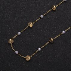 Item Details: ** EACH QUANTITY IS FOR 1 YARD (3 FEET) ** Material: 24K Gold Plated, Copper Coated Beads (CCB), Plastic Beads & Pearls Chain Style: Triangular-Shaped and Pearl-Beaded Curb Satellite Chain Pearl Size: 3.9mm Bead Dimension: 7.4mm x 7.2mm Length : Starting by 1 Yard (3Feet) and add more Color : Gold *Lead and Nickel Free* Please avoid chemical solutions, perfumes, excessive sweat, ocean water and swimming water. Salt water and chlorine can damage your jewelry. Chlorine can damage and Gold Pearl Beaded Necklaces With Chain, Gold Pearl Beaded Chain Necklace, Excessive Sweating, Sandwich Bags, Salt And Water, Triangle Shape, Pearl Chain, Plastic Beads, Keep Jewelry