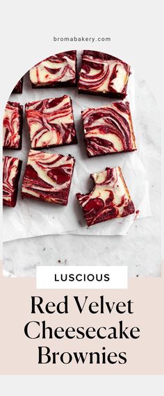 If brownies are your love language, be prepared to fall head over heels. Like, how could you not become absolutely infatuated with these red velvet cheesecake brownies AKA fudgy red velvet brownies with a thick ribbon of luscious cheesecake?! J’ADORE. #redvelvet #cheesecake #cheesecakebrownies #redvelvetbrownies #easydesserts #valentinesdesserts #brownies