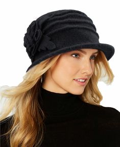 PRICES MAY VARY. Material of the vintage cloche hat,Wool blend,100% wool,high qulity, very nice feel in your hand. Vintage felt cloche hats,Knitted cloche for women,Hat circumference 22.04''-22.83",height 4.72", this hat has a inner strap, the drawstring ribbon inside the rim of the hat can adjustable the hat size to fit you. Vintage 1920s style derby hats for women with a classic design, Classy and stylish vintage hats,simple elegant and generous, comfortable and very attractive. This black clo Fitted Cloche Winter Hat, Elegant Wool Cloche Hat For Fall, Winter Fitted Cloche Hat, Chic Wool Cloche Hat For Winter, Winter Wool Cloche Hat, Winter Wool Cloche Felt Hat, Wool Brimmed Cloche Hat For Winter, Fitted Wool Cloche Hat For Fall, Winter Wool Brimmed Cloche Hat