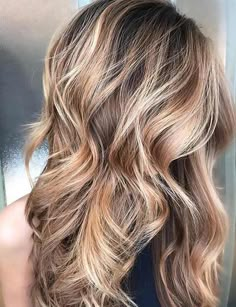 Ideas For Dark Hair, Highlight Ideas, Hair With Highlights, Brown Blonde Hair, Brown Hair With Highlights, Long Wavy Hair, Dark Brown Hair, Light Hair