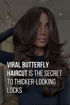 Butterfly haircut has it all. It’s trendy, and gorgeous-looking, that’s for sure. But let’s forget that for a second and focus on what’s really important. This layered haircut gives your tresses the illusion of thickness, and volume. It creates movement in your locks and gives them depth. With all of that, it revives your lifeless hair in a blink of an eye. Lifeless Hair, Blink Of An Eye, Layered Haircuts, New Look, The Secret, Hair Cuts, Hair