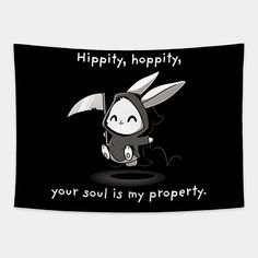 Hippity Hoppity Get Off My Property, Bedroom Tapestry, Lots Of Friends, F Off, Spooky Art, Hippity Hoppity, My Property, Simpsons Art, Tapestry Bedroom