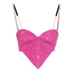 Heart Shaped Top, Bling Outfits, Carpenter Outfits, Pink Clothes, Fun Outfits, Catty Noir, Fashion Moodboard, Crystal Trim, Wool Top