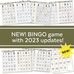 the new bingo game with 202 updates