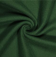 the green fabric is very soft