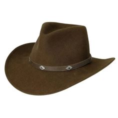 Black Creek (BC2039)- Crushable Wool Felt Cowboy Hat - Hatcountry Winter Wool Hats For Country Events, Fitted Wool Hats For Country Events, Brown Country Style Felt Hat, Brown Outdoor Cap Felt Hat, Brown Western Wool Hat, Brown Wool Hat For Western-themed Events, Country Style Wool Hat Bands For Winter, Brown Wool Western Hat, Country Style Wool Hats For Winter