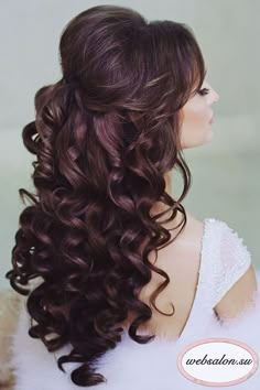 2016 Half Up Half Down Prom Hairstyles Occasion Hairstyles, Quinceanera Hairstyles, Teased Hair, Quince Hairstyles, Wedding Hair Ideas, Best Wedding Hairstyles, Wedding Hair Styles, Wedding Hair Down, Wedding Hair Makeup