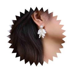 PRICES MAY VARY. White flower tassel earrings made of high quality alloy and imitation pearl,healthy material are hypoallergenic,won’t irritate your skin. Pearl petal dangle earrings as images shown,suits for most women,simple and elegant. Vintage pearl floral earrings,it's so delicate and unique,you can match it with your clothes,hair and makeup. Wedding flower stud earrings suits for everyday wear,prom,party,anniversary,graduation,birthday or any special occasion. Resin acrylic flower drop ear Bridal Wedding Earrings, Flower Dangle Earrings, Earrings Acrylic, Resin Acrylic, Acrylic Flower, Makeup Wedding, Vintage Pearl, Acrylic Flowers, Flower Stud