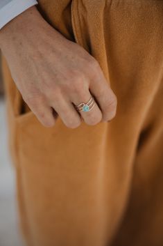 Cute and delicate Rosie ring. Sterling silver Small Turquoise stone Triple silver line band Very comfortable fit Fits true to size Dainty Turquoise Stackable Ring, Minimalist Turquoise Stackable Promise Rings, Minimalist Turquoise Ring For Everyday, Minimalist Adjustable Turquoise Ring For Everyday, Minimalist Everyday Turquoise Rings, Dainty Turquoise Stackable Promise Rings, Minimalist Sterling Silver Turquoise Promise Ring, Minimalist Turquoise Promise Ring With Birthstone, Minimalist Turquoise Promise Ring