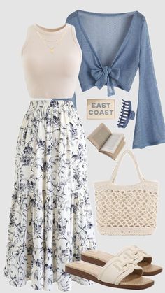 Check out kortney_carson's Shuffles #beach #beachoutfit #coastal #outfitinspo #ootd #coastalgranddaughter #modestfashion #blue #summeroutfit #churchoutfit #summer #modest #vacationoutfits Modest Lake Day Outfits, Outfits For Busty Ladies, Cruise Outfits Modest, Bridal Shower Outfit For Guest Casual, Greece Outfits Winter, Jw Meeting Outfits, Capsule Wardrobe Items, Ocean Inspired Outfits Casual, Crocette Aesthetic Outfits