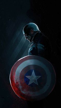 captain america the first avengers movie poster by mark mchaler, via flickon