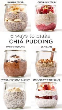 six ways to make chia pudding breakfast ideas for vegan diet