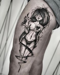 Dr Tattoo, Creepy Tattoos, Tattoo Style Drawings, Sketch Style, Tattoo Designs And Meanings, Dark Tattoo