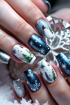 Elevate your winter style with these elegant nail designs! Hand-on-snow inspiration with a warm sweater. #IcyElegance #WinterNailDesigns #2024 Elegant Nail, Elegant Nail Designs, Winter Nail Designs, Winter Nail, Warm Sweater, Types Of Nails, Warm Sweaters