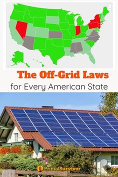 Off Grid Homestead, Off Grid Survival, Off Grid House, Going Off The Grid, Survival Life Hacks, Off Grid Solar, Survival Techniques, Living Off The Land, States In America