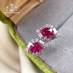 18k gold natural ruby earrings with diamonds/Certified natural ruby studs/Handmade Victorian Gothic ruby dangler/Unique vintage gift for her https://www.etsy.com/shop/GraceGemsUS?ref=seller-platform-mcnav Item Details Handmade: Yes Designing and producing location: Denver, The United States When: it is custom made to order Handmade duration: 1-2 weeks Metal: Solid 14K & 18K Gold Band color: Rose gold, Yellow gold, White gold Total weight:1.74g/one The Center stone: Nature: 100% natural Ruby Fake Stone, Earrings With Diamonds, Soft Toothbrush, Ruby Earrings, Victorian Gothic, Screw Back Earrings, Natural Ruby, Conflict Free Diamonds, Gold Band