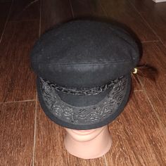 Like New Made In Greece No Flaws See Pictures For The Over-All Condition Price Is Firm And Non-Negotiable It Comes From A Non-Smoking And Pet Free Home Thanks For Your Anticipated Patronage Business Thank You Cards, Black Cap, Caps Hats, Accessories Hats, Greece, Mens Accessories, Like New, Man Shop, Things To Come