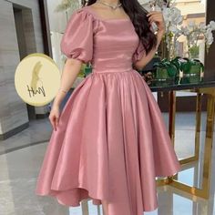 Satin Frocks For Women, Satin Dress Outfit, Short Frocks, Jean Outfit, Gowns Dresses Elegant, Frock For Women, Stylish Short Dresses, Dresses Classy, Elegant Dresses Classy