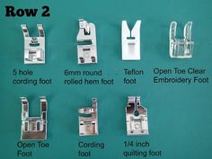 instructions on how to use the sewing machine