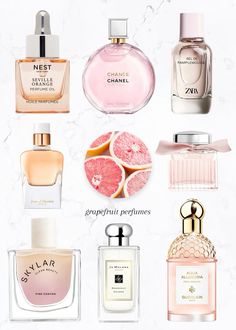 Perfume Pairing, Sweet Parfum, Powdery Perfumes, Grapefruit Perfume, Warm Fragrance