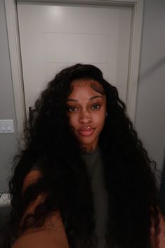 Afro Frontal Wig, Dope Hairstyles, Hair Laid, Front Lace Wigs Human Hair, Baddie Hairstyles, Aesthetic Hair, Protective Hairstyles