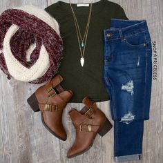 Imagen de boots, blue, and cold Fall Outfits For Teen Girls, Jeans Outfit Fall, Athleisure Outfits, Outfits Casuales, Casual Fall, Outfits For Teens, Autumn Winter Fashion