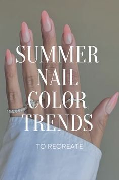 Nailpolish Trend Summer 2024, Nails 2024 Colors, Color Nails 2024, Best Summer Nails 2024, Trends Nails 2024, Neutral Almond Nails Classy Simple, Nail Color Summer 2024 Trends, Summer Nail Polish 2024, Nails Color 2024