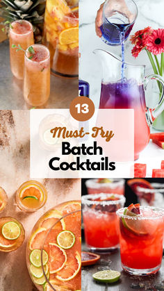 Batch Cocktails Cookout Alcoholic Beverages, Mixed Drinks For A Party, Best Party Drinks Alcohol, Birthday Drink Recipes Alcoholic, Wedding Batch Cocktails, Bulk Party Drinks, Mixed Drinks Alcoholic Large Batch, Big Batch Wedding Cocktails, House Party Cocktails