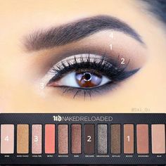 Urban Decay Cosmetics, Braut Make-up, Makeup Eye Looks, Urban Decay Makeup, Eye Makeup Tips