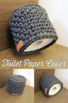 this is a crocheted toilet paper cover