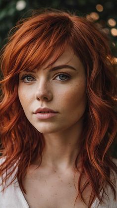 red hair color ideas Seamless Hair Extensions, Long Layers