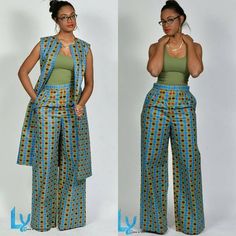 Latest Ankara Styles 2019, African Print Pants, Ethno Style, African Dresses Modern, Latest Ankara Styles, Afrikaanse Mode, African Traditional Dresses, African Inspired Fashion