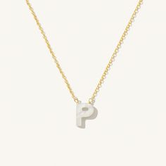 Our Pearl Initial Necklace is a charming and dainty addition to your spring outfit when having brunch with the girls! This beautiful customizable necklace makes the perfect gift for any special occasion, especially for a new mom. It's so versatile, you can wear it alone or layer it with other necklaces. Perfect for everyday wear - so you can wear it at the gym or even to sleep! DETAILS Necklace length: 16" with 2" extender 14k gold filled chain, spring clasp, & findings 10mm x 8mm Mother of Pear Detailed Necklace, Pearl Charms, At The Gym, Gold Filled Chain, Initial Necklace, New Mom, Necklace Length, New Moms, Spring Outfit