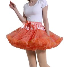 PRICES MAY VARY. SIZE£ºElastic waist stretches 20-43inches£¬Length is 16 inches. Puffy Tutu Skirt£ºTwo layers special pleated soft tulle+one Layer soft satin lining,The skirt have an adjustable waist.Satin ribbon bow at waist outside is just for decoration. Easy to Care£ºEasy Hand Wash or Machine Washable in Cold Water Occasion:Made of luxury lace satin and tulle just as the bloom fancy flowers. Each piece is carefully made by hand. Fit for wedding, ceremony, party or prom, Halloween, Cosplay, C Alice In Wonderland Outfit, Petticoat Skirt, Fancy Flowers, Dance Skirt, Soft Tulle, Dress Costume, Tutu Skirt, Women's Costumes, Costume Dress