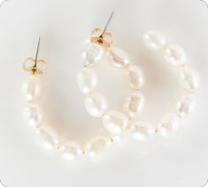 Dainty White Pearl Small Hoop Earrings, White Small Hoop Pearl Earrings, White Small Hoop Pearl Earrings Single Earring, Everyday White Hoop Pearl Earrings, White Small Hoop Hypoallergenic Earrings, Small White Hypoallergenic Hoop Earrings, How Many Bridesmaids, Ivory Earrings, Girls Together