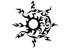 Sun Tattoo Design, Tato Maori, Tattoo Sonne, Tato Suku, Moon Sun Tattoo, Sun Tattoo Designs, Laptop Vinyl Decal, Marquesan Tattoos, Moon Tattoo Designs