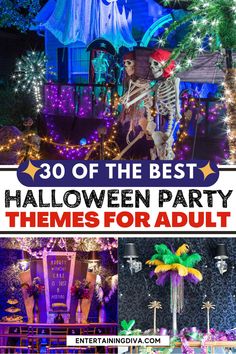 halloween party themes for adults and children