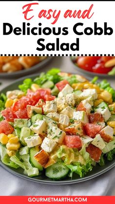 a salad with lettuce, tomatoes and cheese on it