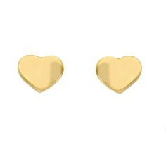 18K Solid Yellow Gold Wave shape Heart Post earrings Hypoallergenic Yellow Gold Plated Heart Earrings, Hypoallergenic Gold-plated Heart Earrings In Yellow Gold, Valentine's Day Hypoallergenic Gold-plated Heart Earrings, Yellow Gold Heart Earrings, Valentine's Day Hypoallergenic Yellow Gold Heart Earrings, Hypoallergenic Yellow Gold Heart Earrings For Valentine's Day, Hypoallergenic Yellow Gold Heart Earrings, Gold Hypoallergenic Heart Cut Earrings, Hypoallergenic Gold Heart Cut Earrings