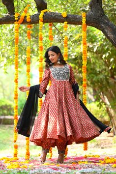 🌺 Spice up your wardrobe with our Rustic Red Bagru Print Anarkali! 💃 This stunning piece is only $101.00 and perfect for any occasion. 🔥 Shop now and add a touch of elegance to your style. 💫 #RusticRed #BagruPrint #Anarkali #Fashion #Sale #Trendy #MustHave #IndianFashion #ShopNow #AffordableStyle #etherealoutfitters Bagru Print, Fashion Sale, Clothes Collection, Anarkali, Spice Up, Affordable Fashion, Summer Collection, Indian Fashion, Set Dress