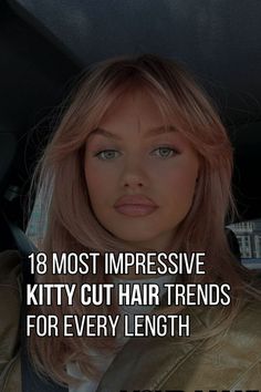 Hot hair trend right meow is, of course, the kitty cut. This purr-fectly adaptable style is clawing its way to the top of everyone’s must-have list, proving it’s not just for one length or texture. Whether your locks are short and sassy, medium and manageable, or long and luxurious, there’s a kitty cut to make your hair goals a reality. Definitely jump on this trend early.You will not regret it!