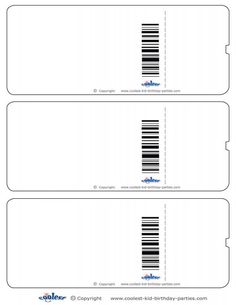 Blank Ticket Template Boarding Pass Invitation Template, Movie Ticket Invitations, Ticket Wedding Invitations, Boarding Pass Invitation, Boarding Pass Template, Boarding Passes, Airplane Party