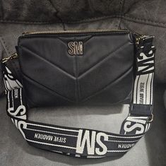 New Without Tags Steve Madden Crossbody Black Bag For Night Out In Spring, Steve Madden Bags, Steve Madden, Bag Lady, Women Shopping, Black, Color