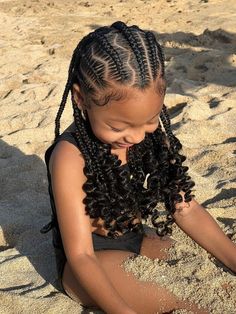 Girls Braided Hairstyles Kids, Women's Haircut, Black Kids Braids Hairstyles, Kids Curly Hairstyles, Cute Braided Hairstyles, Braided Cornrow Hairstyles, Quick Braided Hairstyles, Pigtail Hairstyles, Hairstyles Women