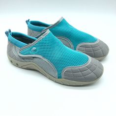 High Style Womens Water Shoes Sneakers Slip On Mesh Blue Gray Size 9 Condition: New without box Comes from a smoke free home.  Feel free to ask any questions you may have. Thanks for looking! Blue Breathable Sneakers For Beach, Blue Non-slip Sneakers For Outdoor Activities, Sporty Blue Sneakers For Beach, Sporty Blue Sneakers For The Beach, Blue Slip-on Sneakers For Outdoor, Blue Slip-on Sneakers For Outdoor Activities, Casual Blue Sneakers For Beach, Casual Light Blue Sneakers For Outdoor, Womens Water Shoes