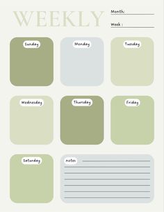 weekly planner Social media planner template Green Monthly Planner Template, Good Notes Templates Free Planner Aesthetic, Aesthetic Planner Ideas Template, Aesthetic Weekly Planner Template, Aesthetic To Do List Template, Social Media Planner Template, Weekly Schedule Template, Weekly Planner Digital