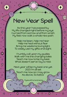 New year spells New Year Spells Witchcraft, New Year’s Eve Spells, New Years Witch Ritual, New Year Spells And Rituals, New Years Spells, Christmas Spells, New Year Spell, Witchcraft Spells For Beginners