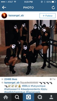 a group of women in masks posing for a photo on twitter with the caption's tweet